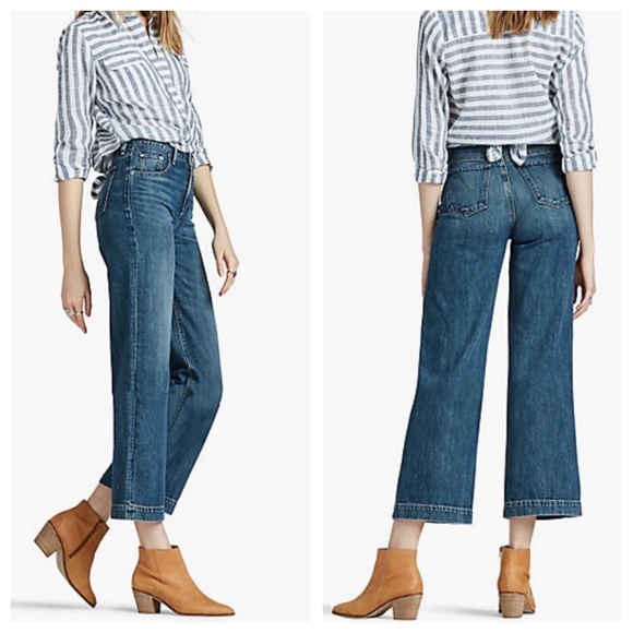 Lucky Brand Denim - Wide leg crop